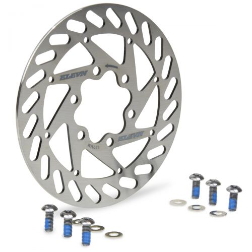 ELEVN DISC BRAKE ROTOR 120mm CHROME