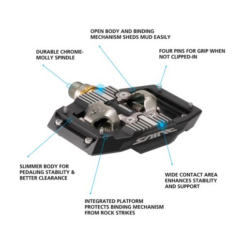 SHIMANO PD-M821 SAINT PEDALS